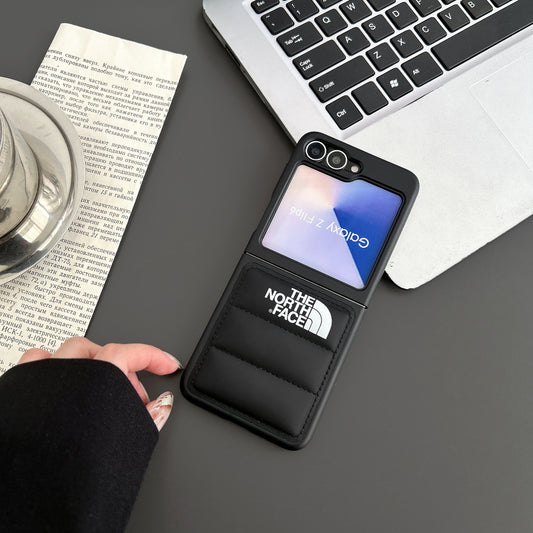 Puffer Samsung Galaxy Z Flip Series Case  Black -BMZ251716