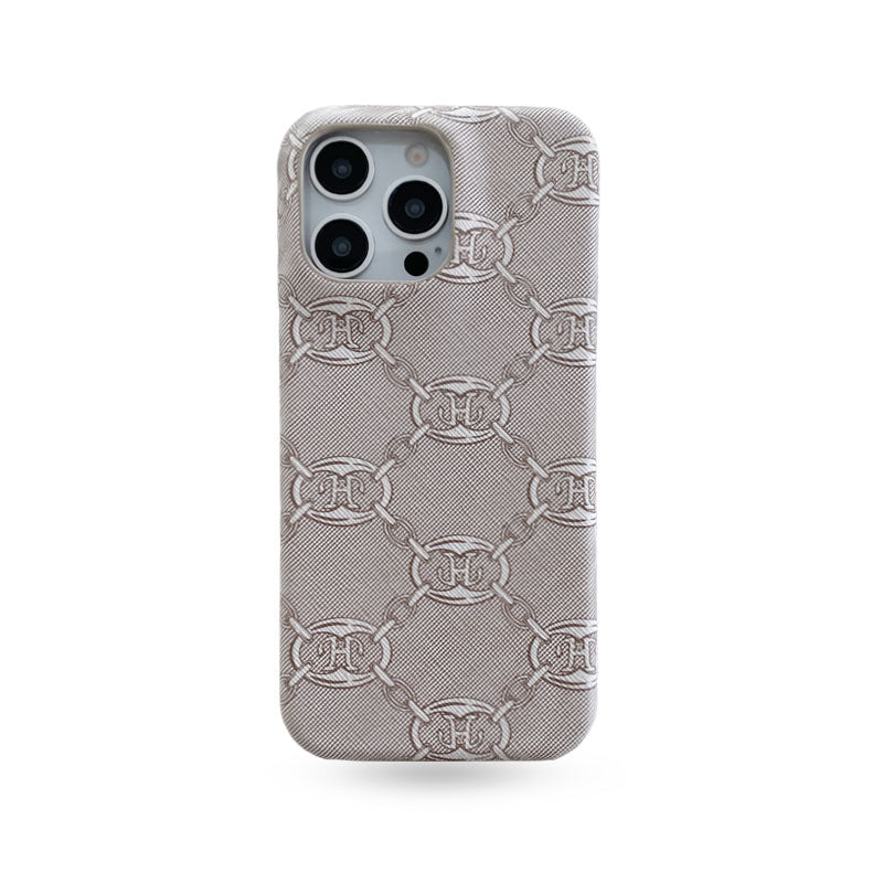 Leather H iPhone Case