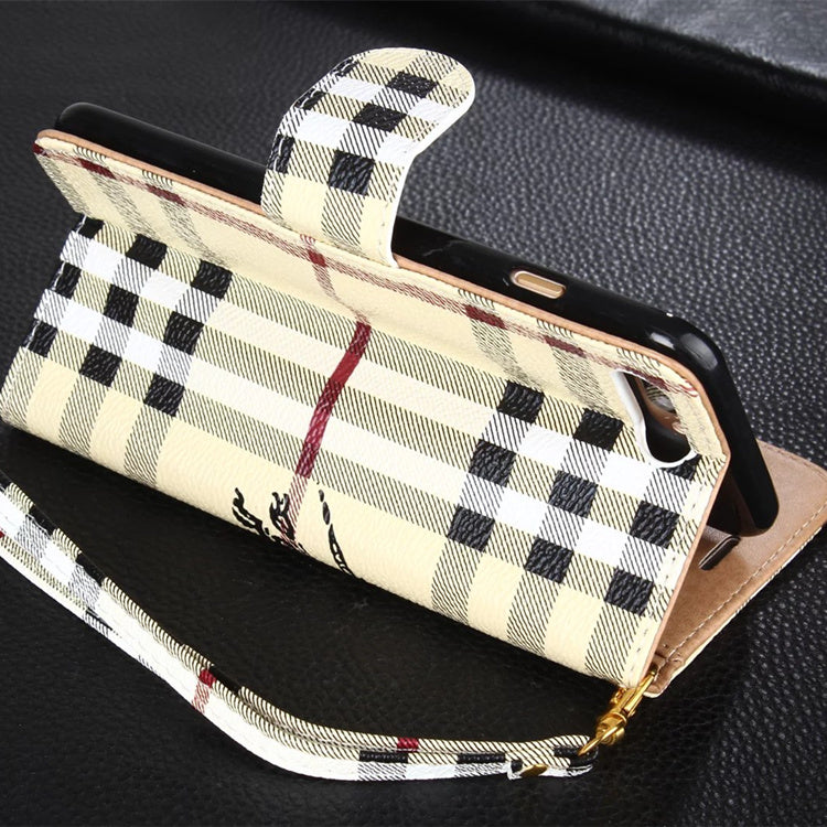 BB Holstered iPhone case With Card Holder And Strap Leather-STK241402