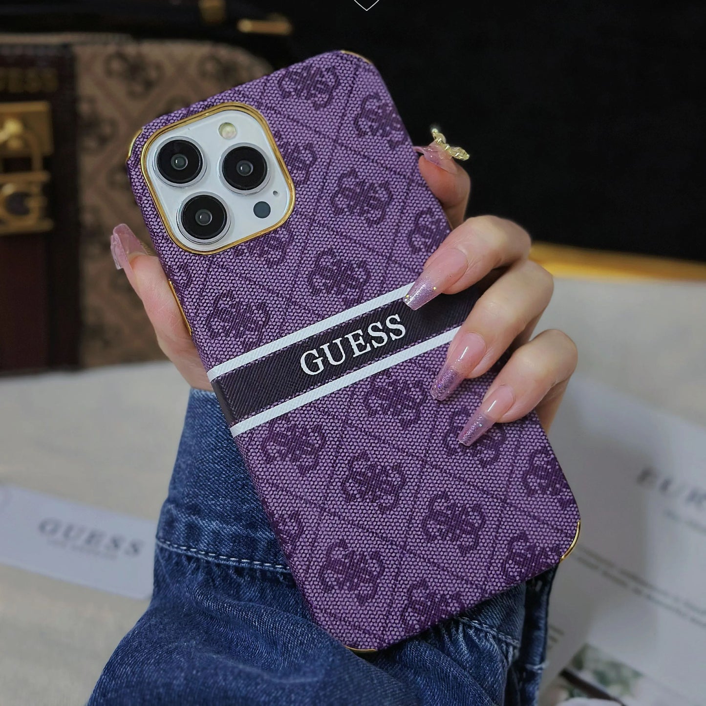 GS iPhone Case Purple-BY240325