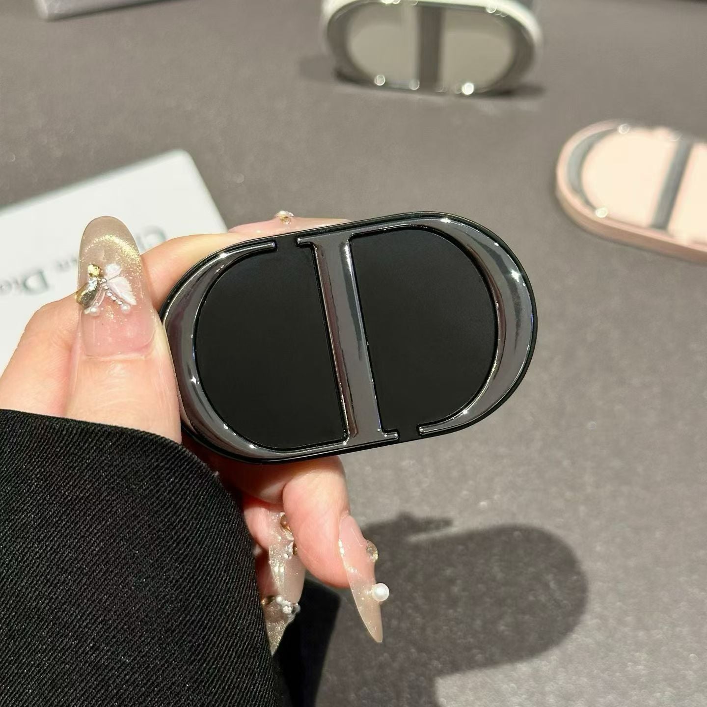 CD Makeup Mirror Phone Holder-CYCD175