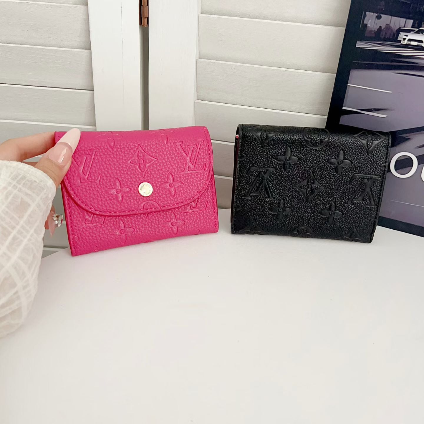 Monogram Multi-functional Mini Card Wallet-CYLV176