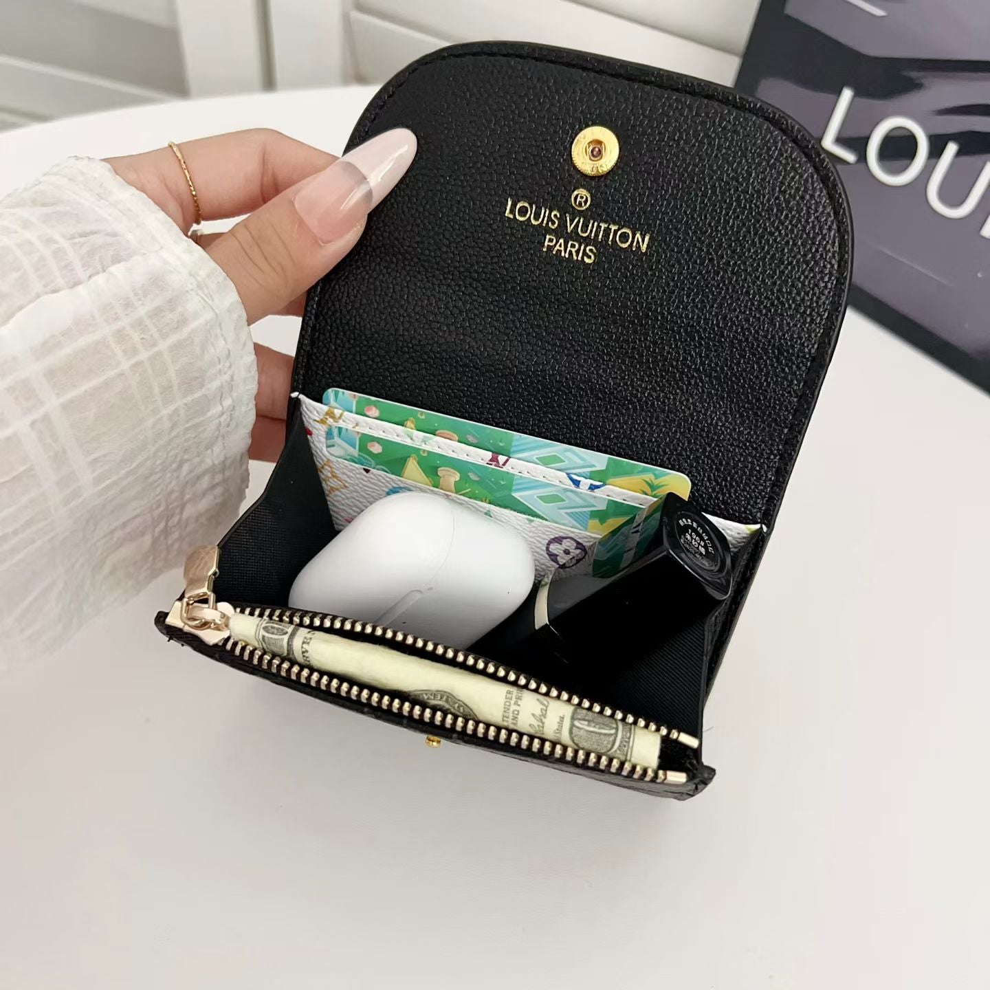 Monogram Multi-functional Mini Card Wallet-CYLV176