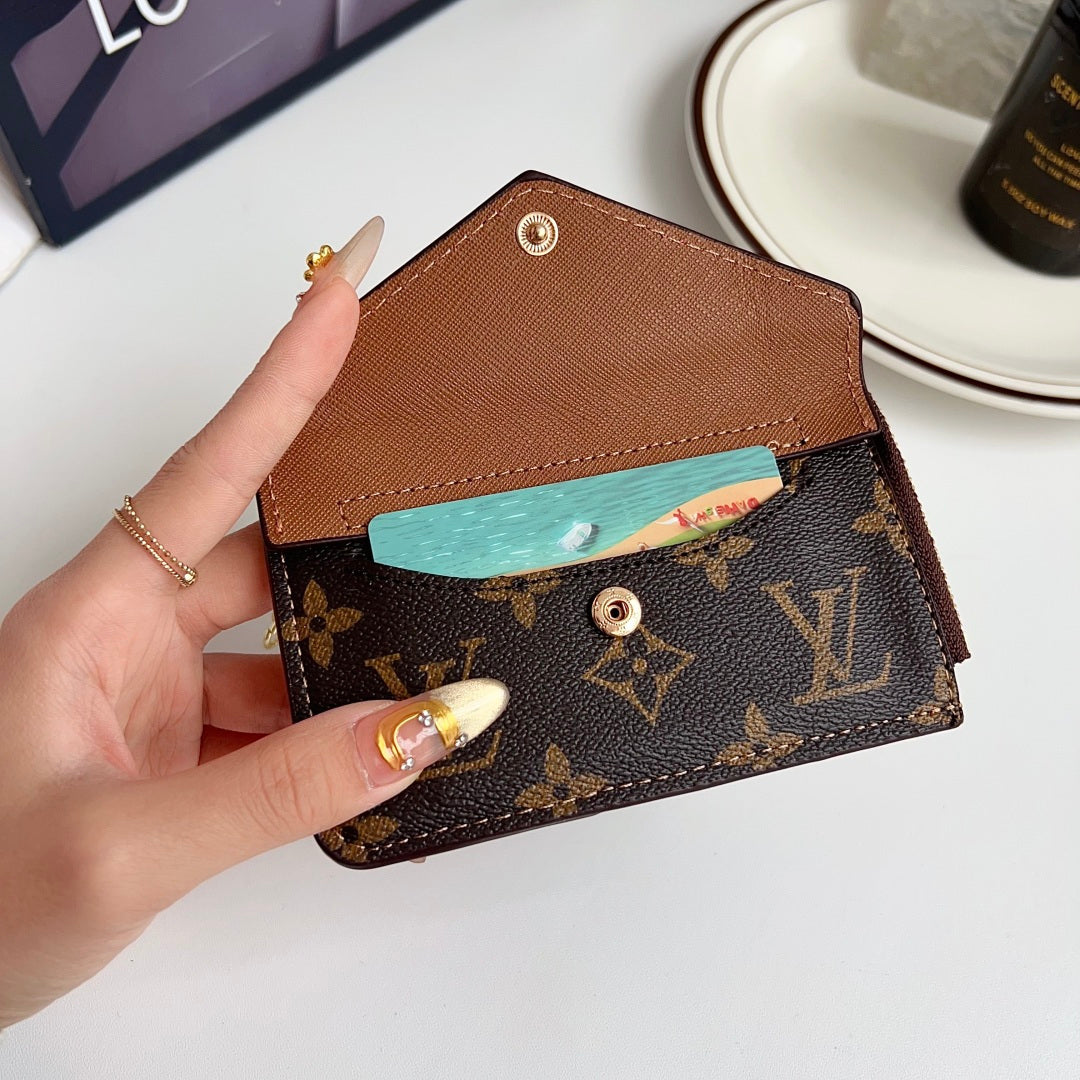 Chic Keychain Card Wallet