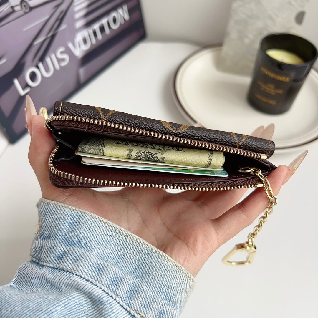 Chic Keychain Card Wallet