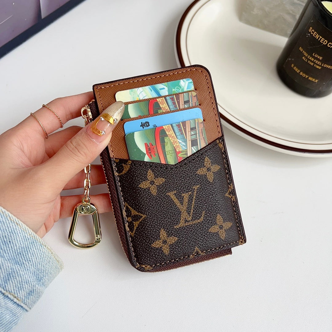 Chic Keychain Card Wallet