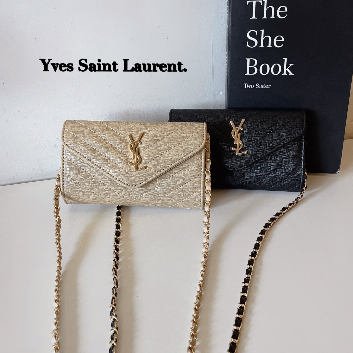 Premium Leather YL Crossbody Phone Purse -CYYL171