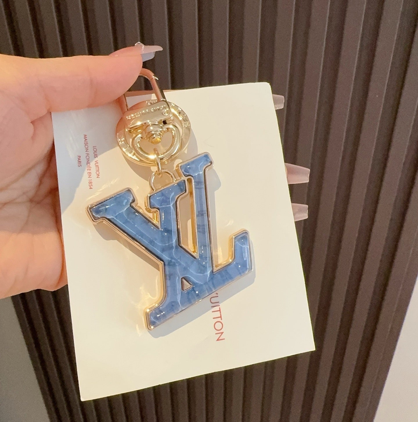 Monogram  Key Ring Charm-CYLV181