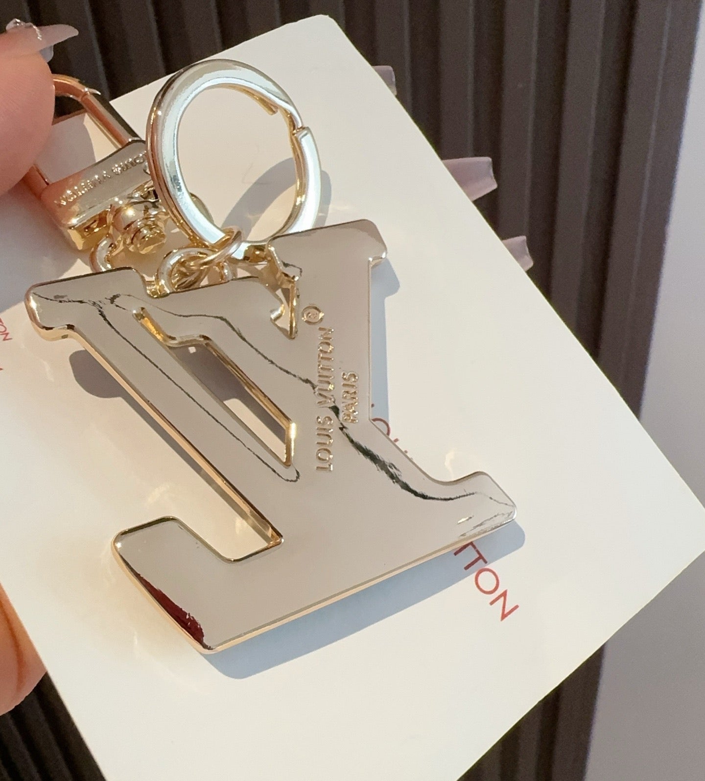 Monogram  Key Ring Charm-CYLV181