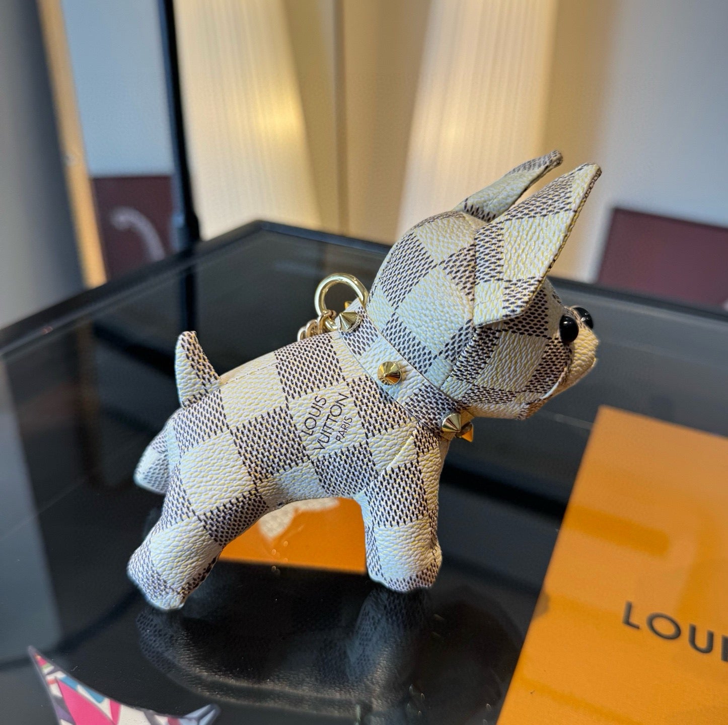 Checkered  Doll Pendant-CY187