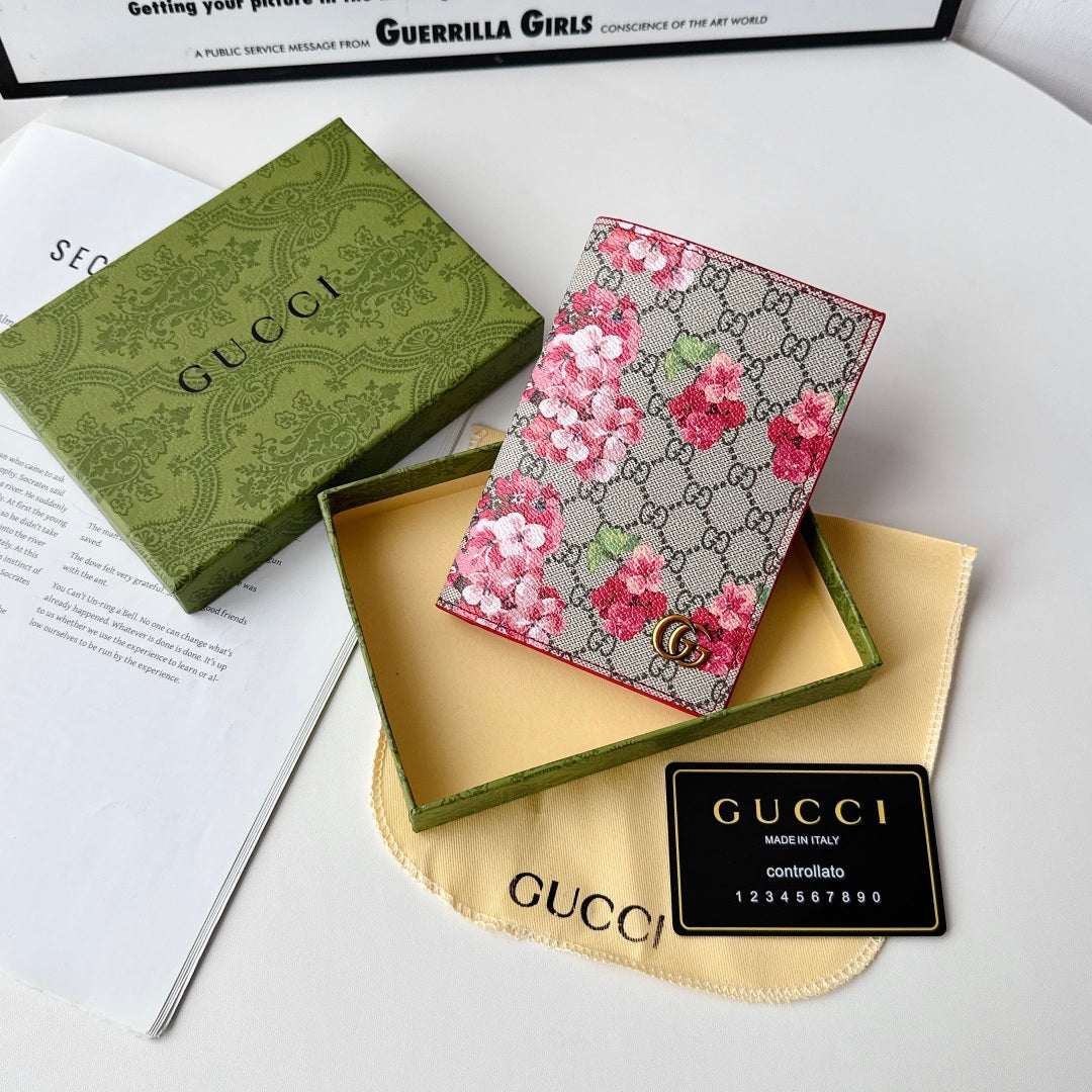 Premium Leather GG Folding Card Wallet-CYGG219